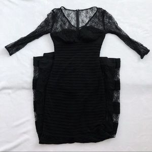 Black, Floor Length Formal Gown